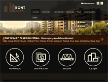 Tablet Screenshot of kontinsaat.com